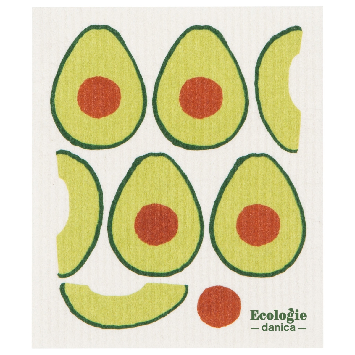 Picture of Danica Brands 2000082 6.5 x 8 in. Avocados Swedish Dishcloth