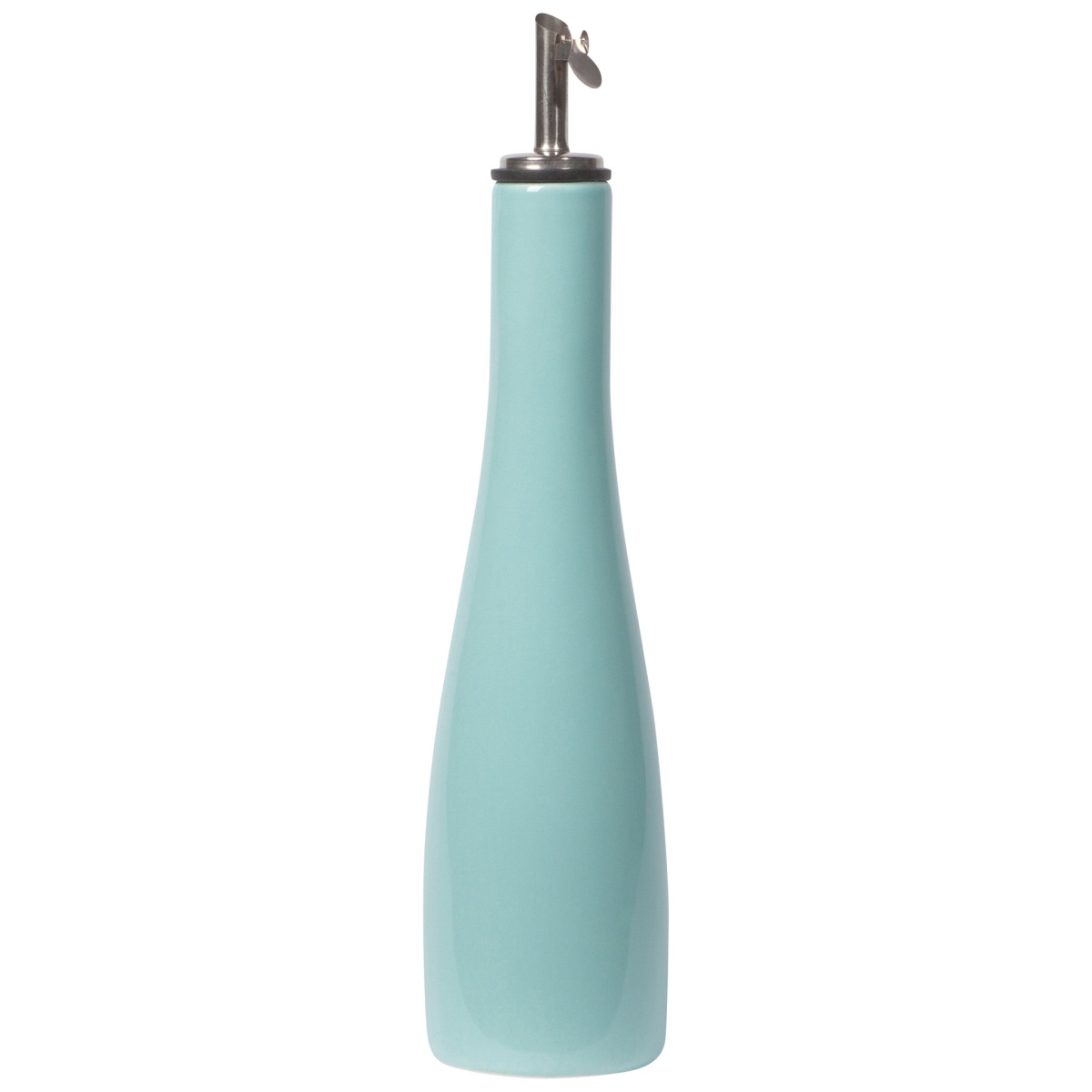 Picture of Danica Brands L78603 8 oz Eggshell Ceramic Cruet Oil Dispenser