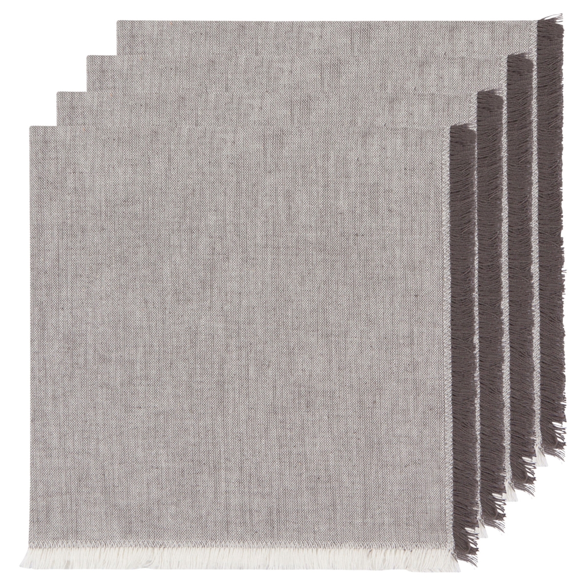 Picture of Danica Brands 1758626 Shadow Chambray Napkins, Set of 4