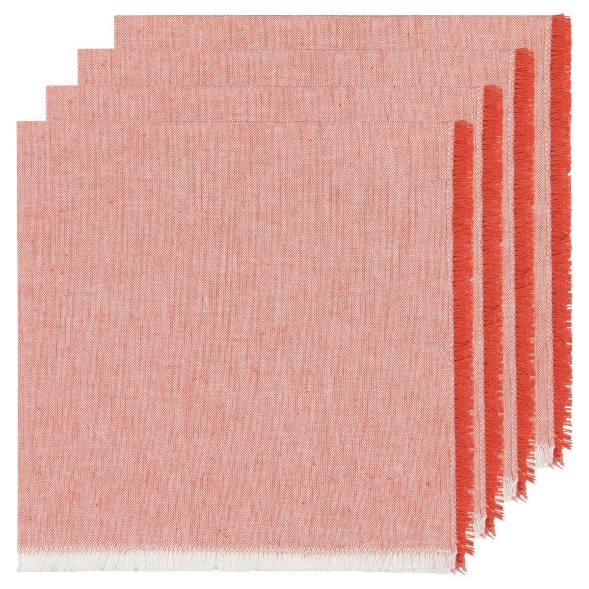 Picture of Danica Brands 1758617 Clay Chambray Napkins, Set of 4
