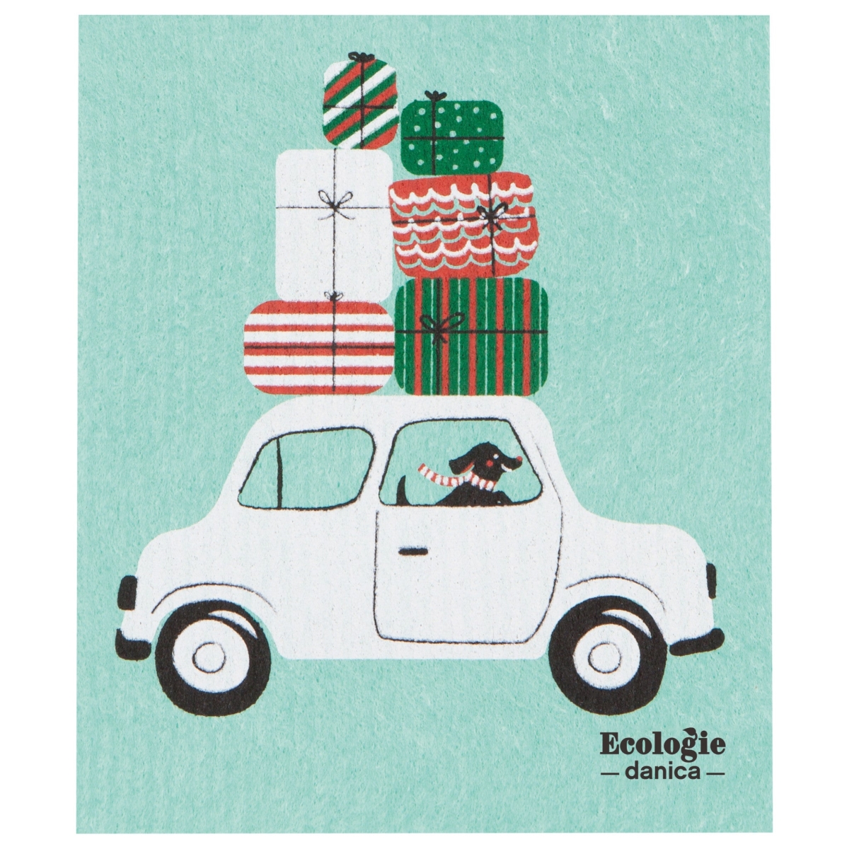 Picture of Danica Brands 2000091 Winter Wheels Dog Swedish Sponge Cloth