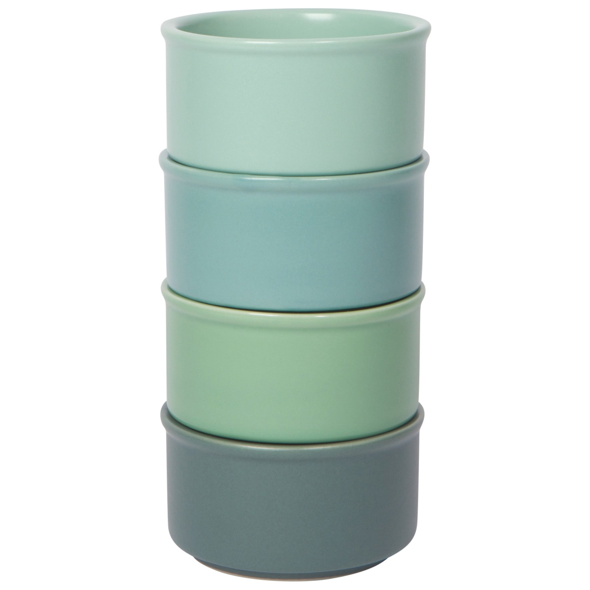 Picture of Danica Brands L68006 6 oz Leaf Sto are Ramekins - Set of 4