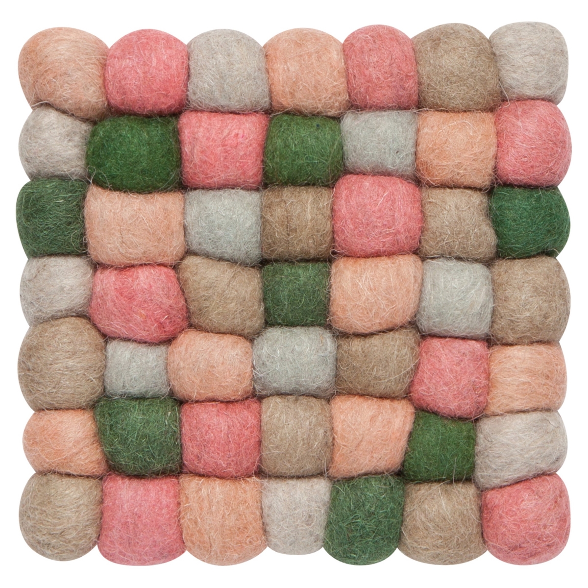 Picture of Danica Brands 2063003 6 x 6 in. Nectar Wool Felt Ball Trivet