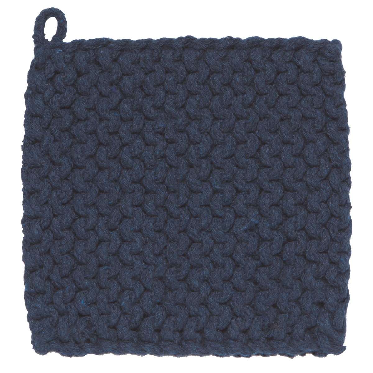Picture of Danica Brands 2119524 8 x 8 in. Midnight Blue Knit Potholder