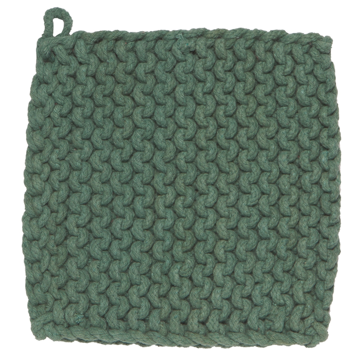 Picture of Danica Brands 2119562 8 x 8 in. Jade Green Knit Potholder