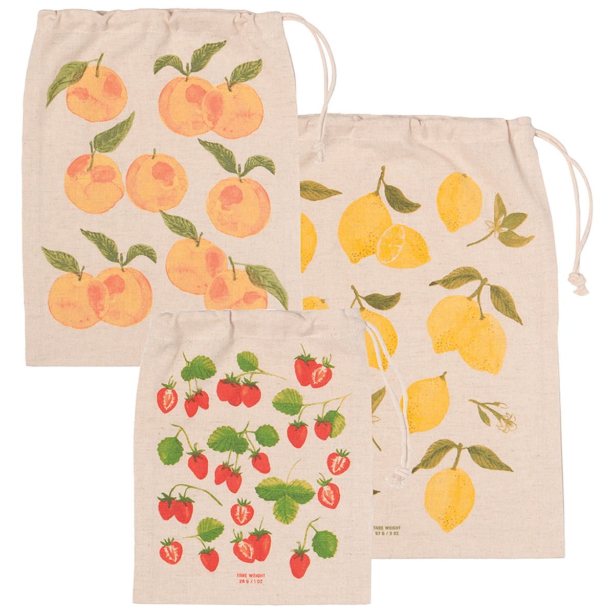 Picture of Danica Brands 3001008 Fruit Salad Reusable Produce Bags - Set of 3