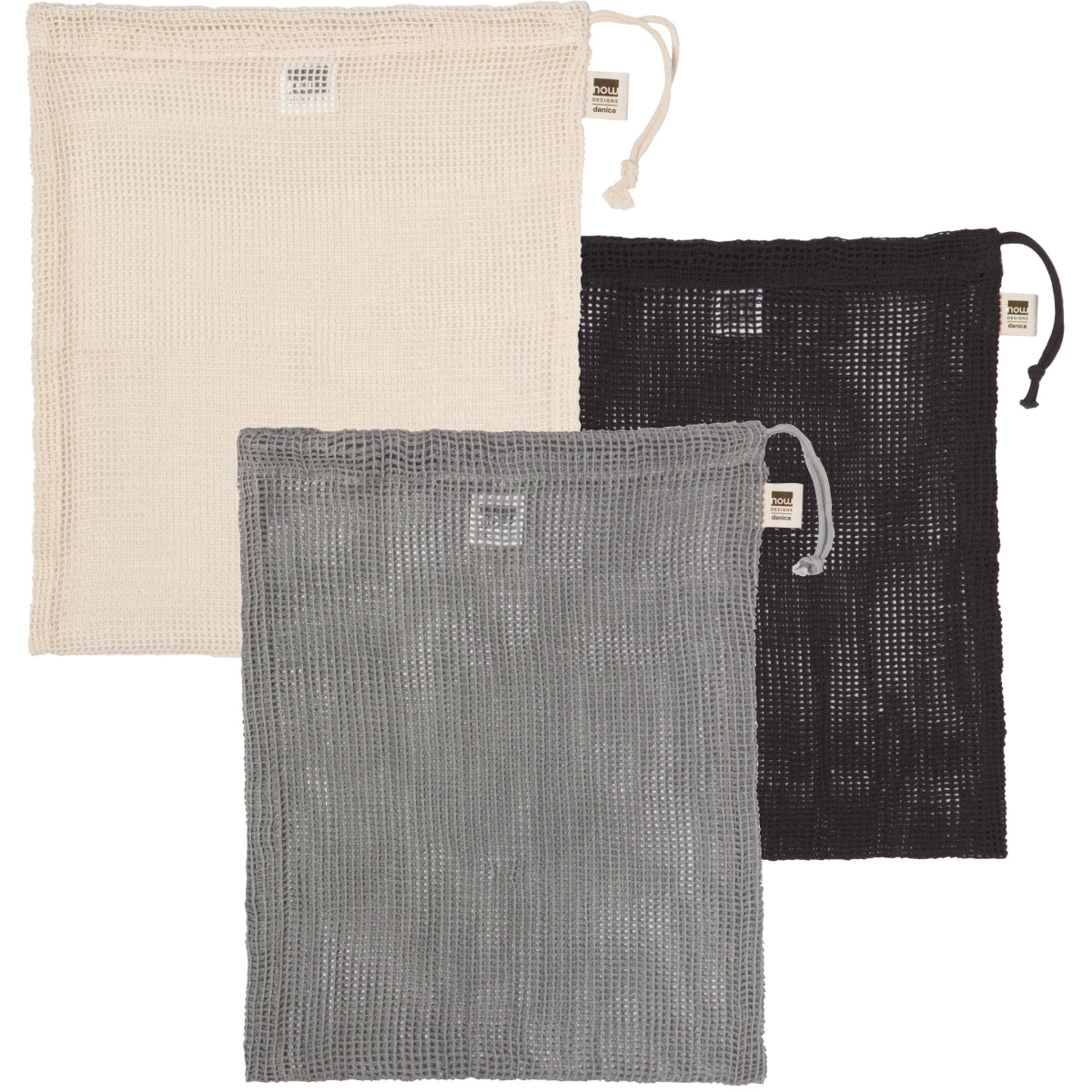 Picture of Danica Brands 3023006 12 x 13 in. Le Marche Cloud Mesh Produce Bags - Set of 3