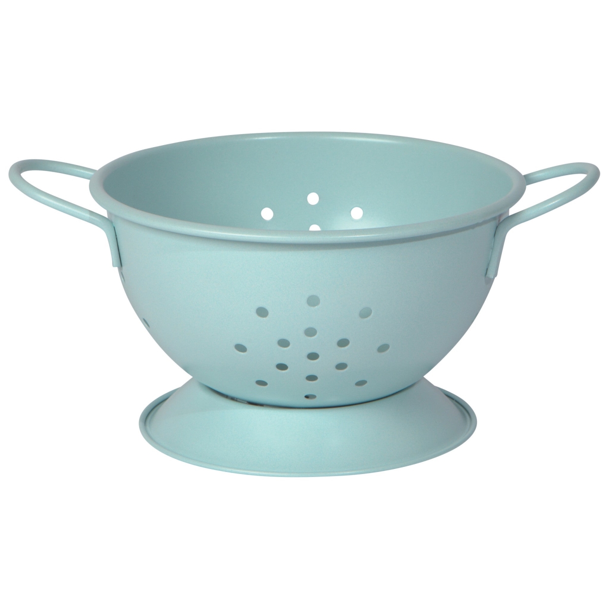 Picture of Danica Brands 5161001 1 qt. Matte Steel Robins Egg Blue Colander, Small