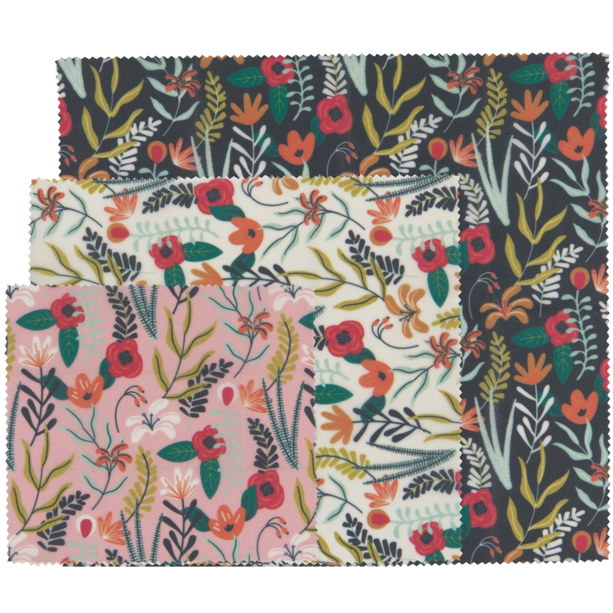 Picture of Danica Brands 5174006 Floral Beeswax Wrap - Set of 3