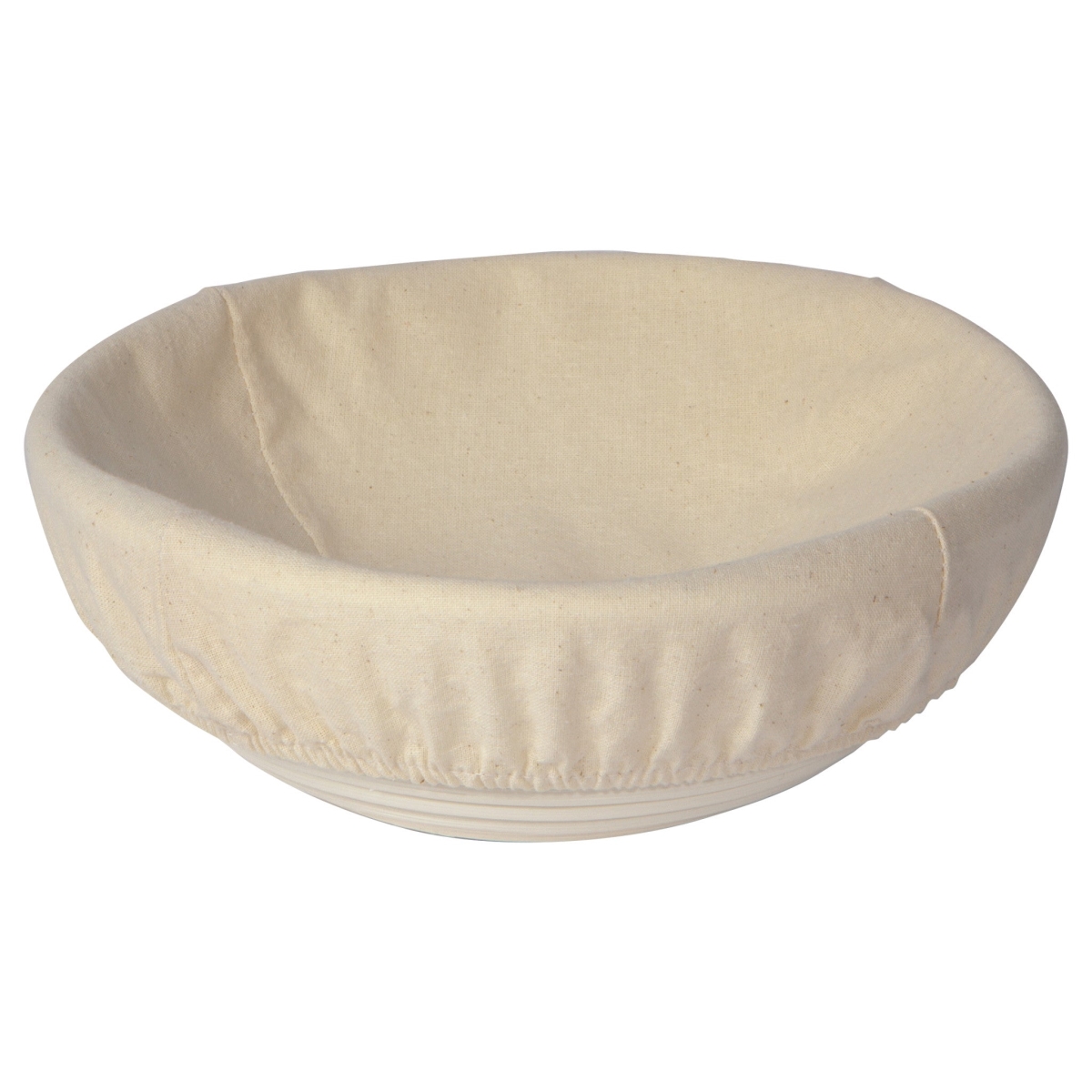 Picture of Danica Brands 5186001 9 x 7.5 in. Banneton Natural Cotton Liner, Round