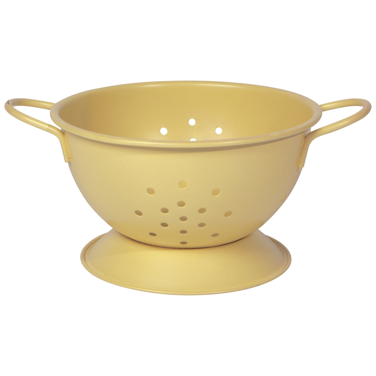 Picture of Danica Brands 5161005 1 qt. Matte Steel Sunrise Yellow Colander, Small