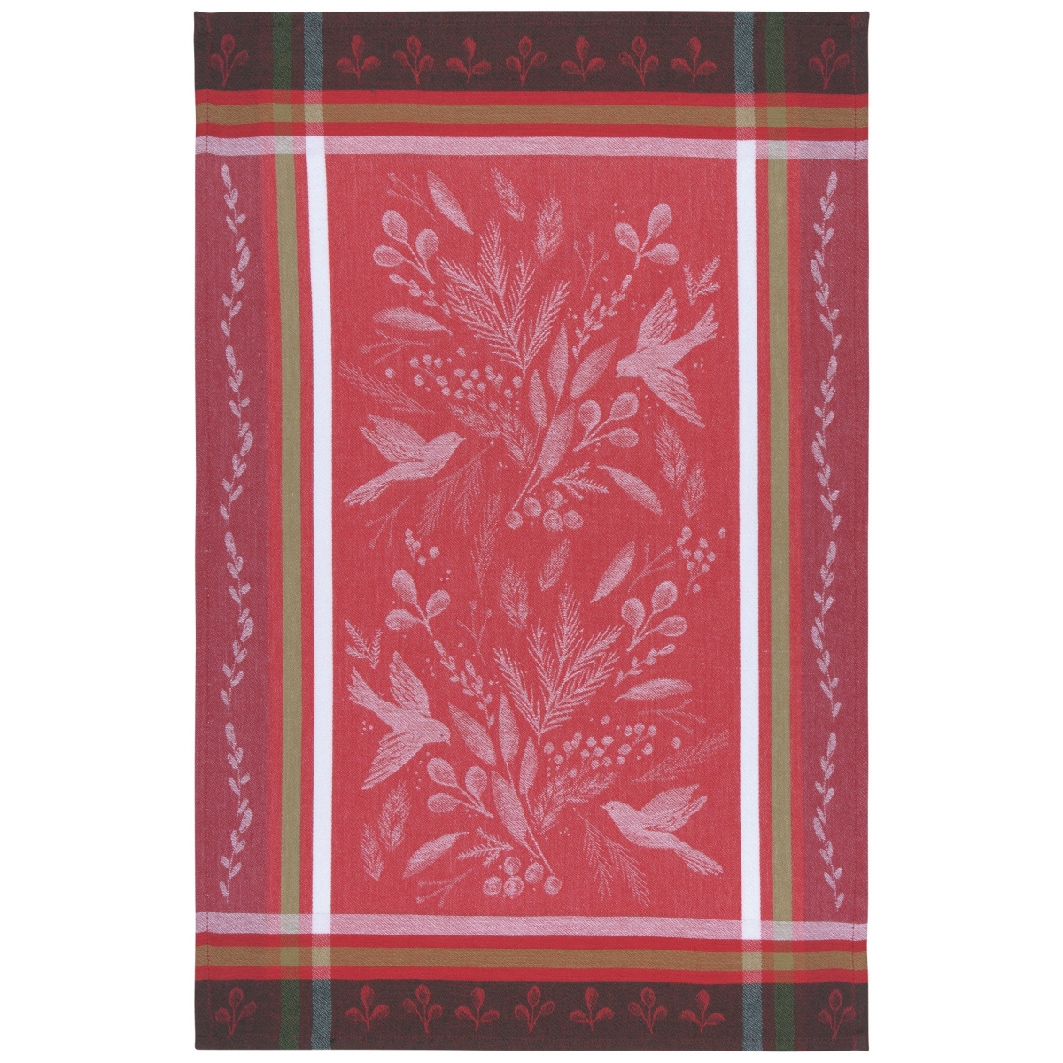 Picture of Danica Brands 2180087 18 x 28 in. Winterbough Christmas Jacquard Dishtowel