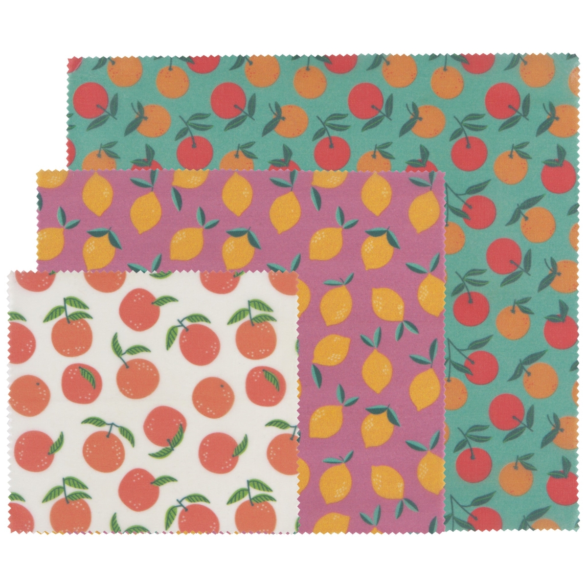 Picture of Danica Brands 5174009 Citrus Beeswax Wrap - Set of 3