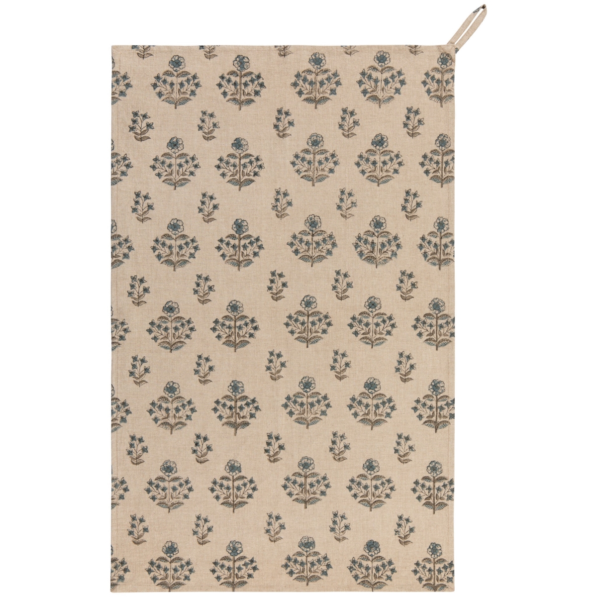 Picture of Danica Brands HKT4025D 18 x 28 in. Salvia Block Print Dishtowel