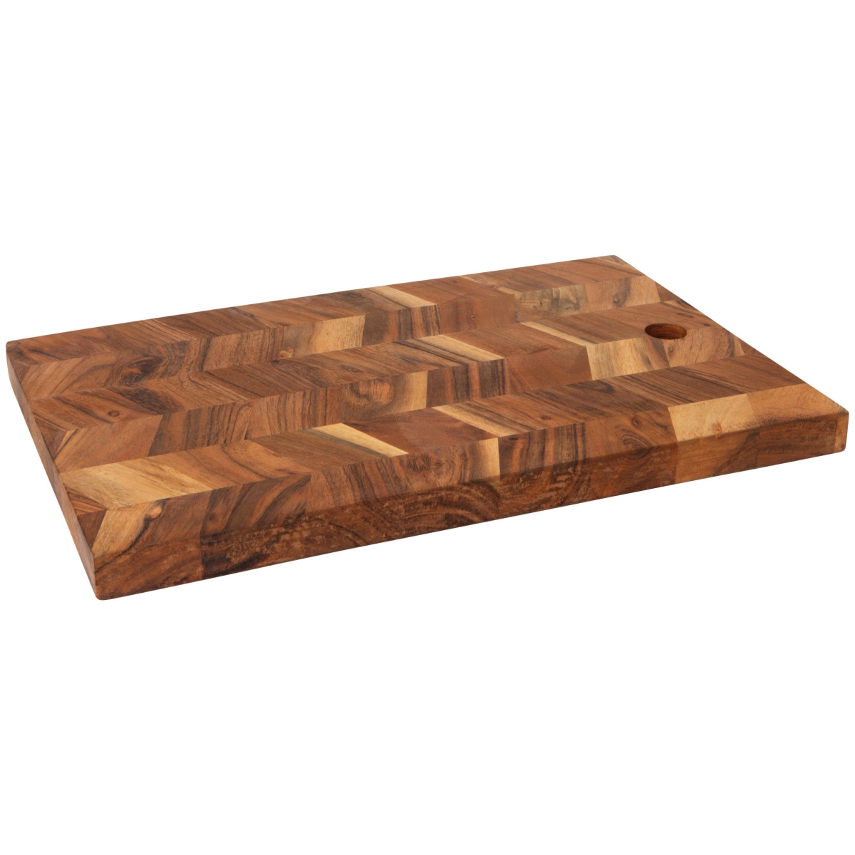 Picture of Danica Brands HSV3953D 15.5 in. Acacia Chevron Serving Board