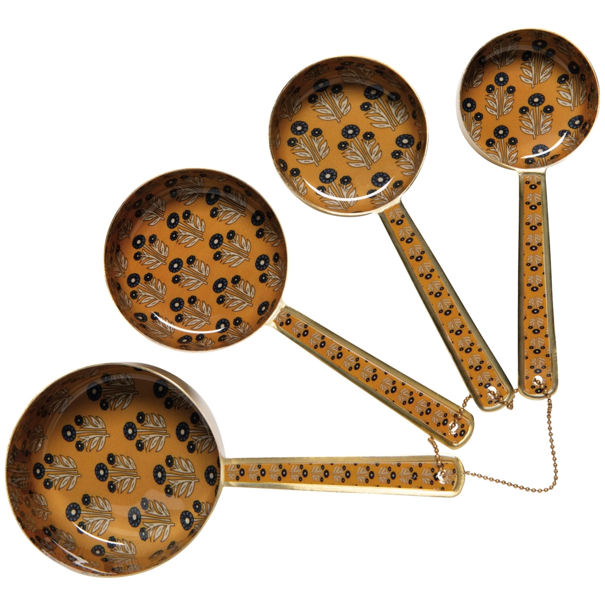 Picture of Danica Brands HME3920D Zest Enameled Steel Measuring Cups, Set of 4