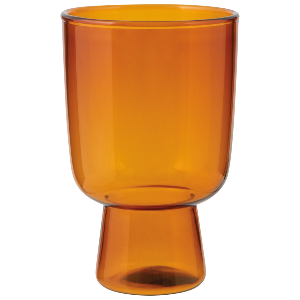 Picture of Danica Brands HGL3894D 11 oz Pedestal Glass - Amber