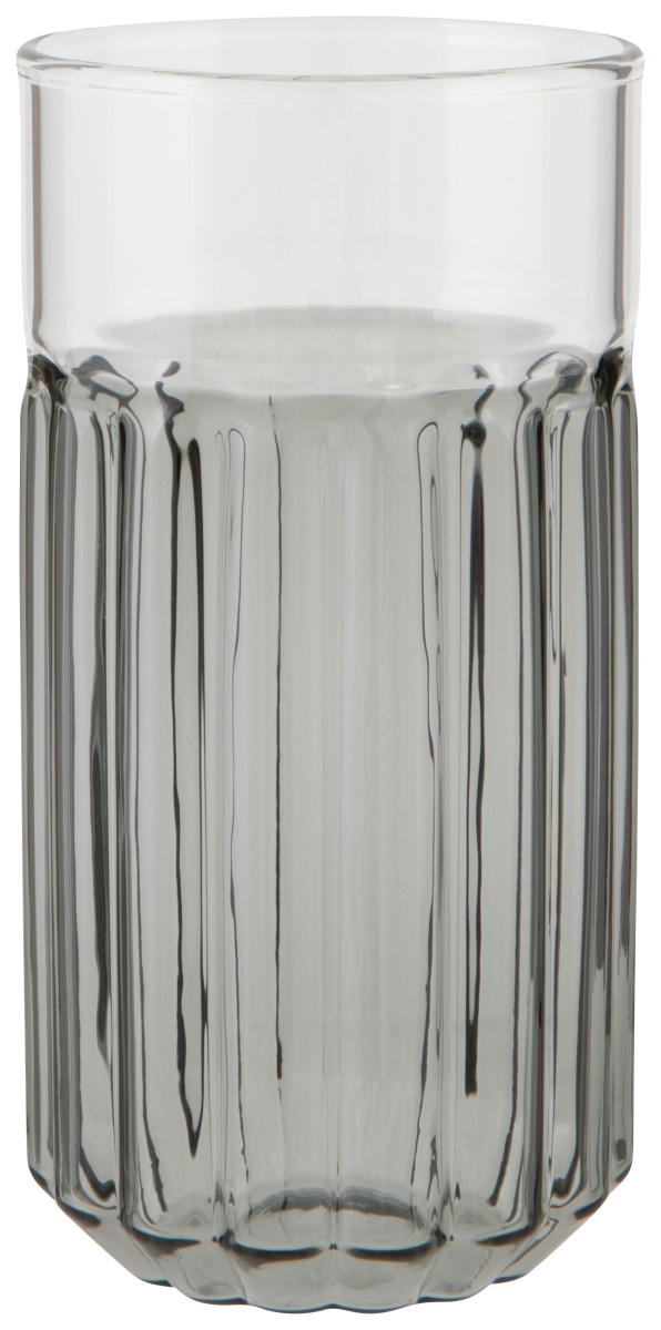 Picture of Danica Brands HGL3888D 14 oz Channel Glass - Smoke