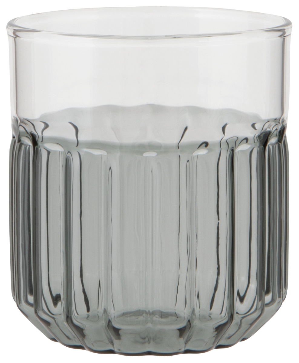Picture of Danica Brands HGL3886D 12 oz Channel Glass - Smoke