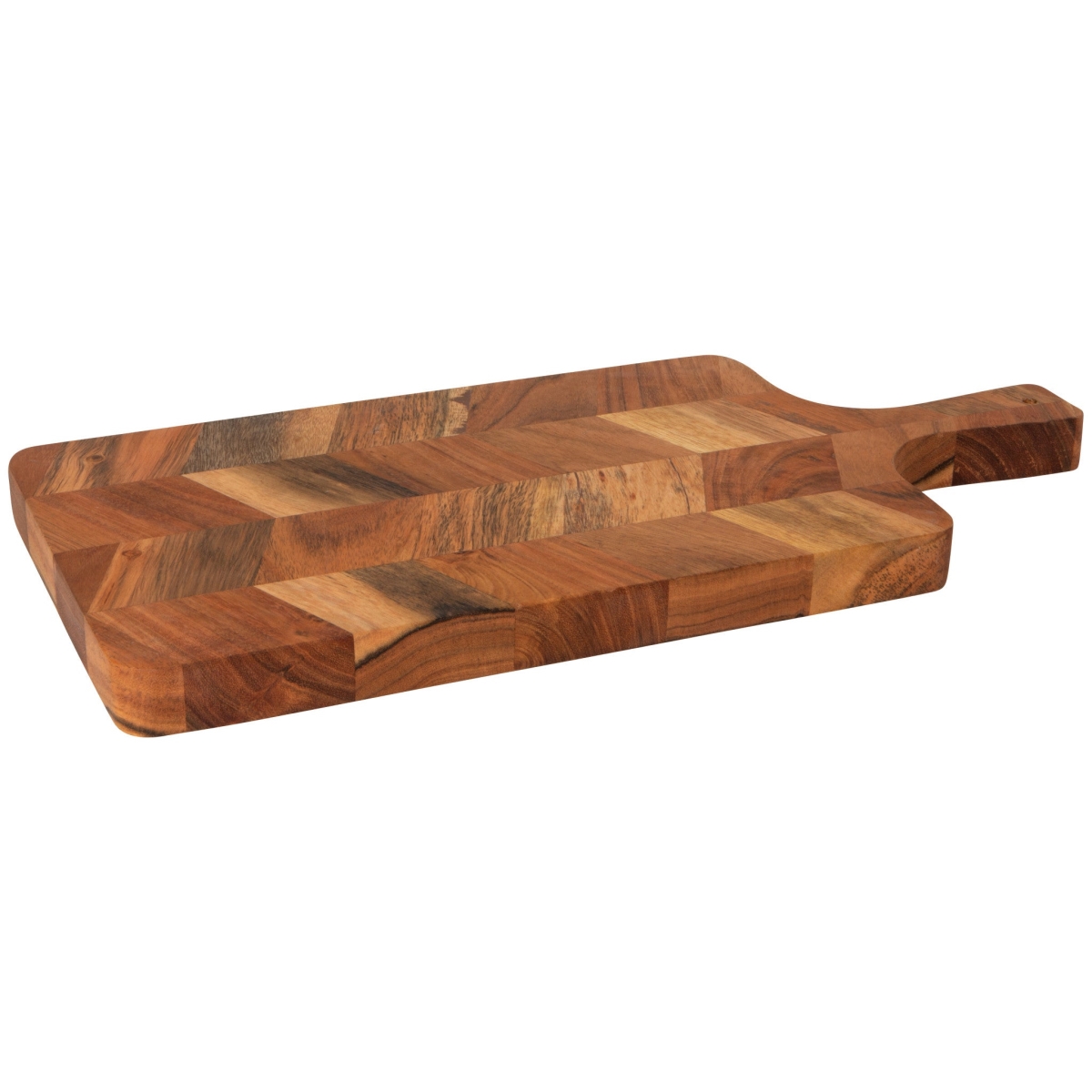 Picture of Danica Brands HSV2969D 17 in. Acacia Chevron Serving Board
