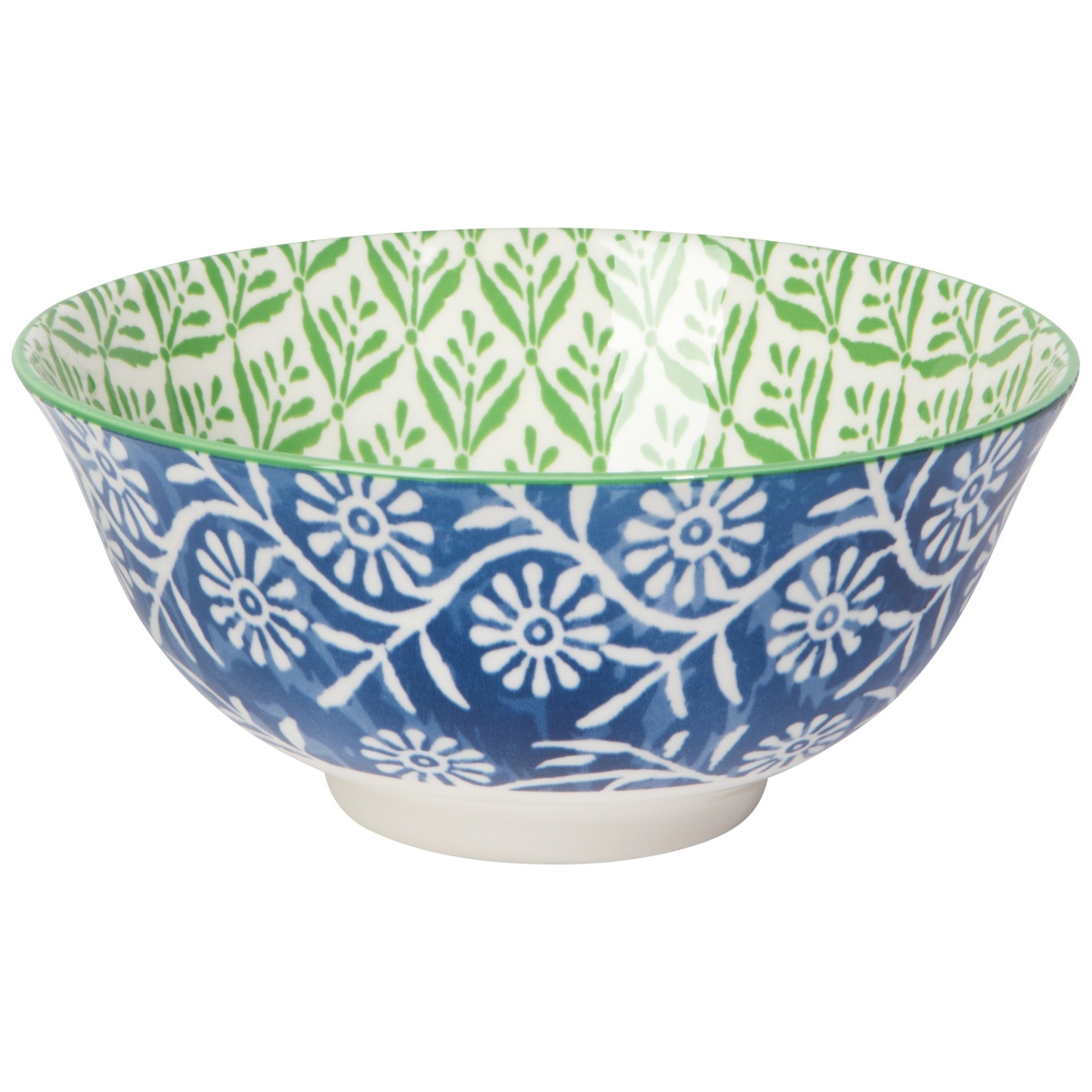 Picture of Danica Brands NBO4087D 6 in. Green Leaf Stamped Bowl