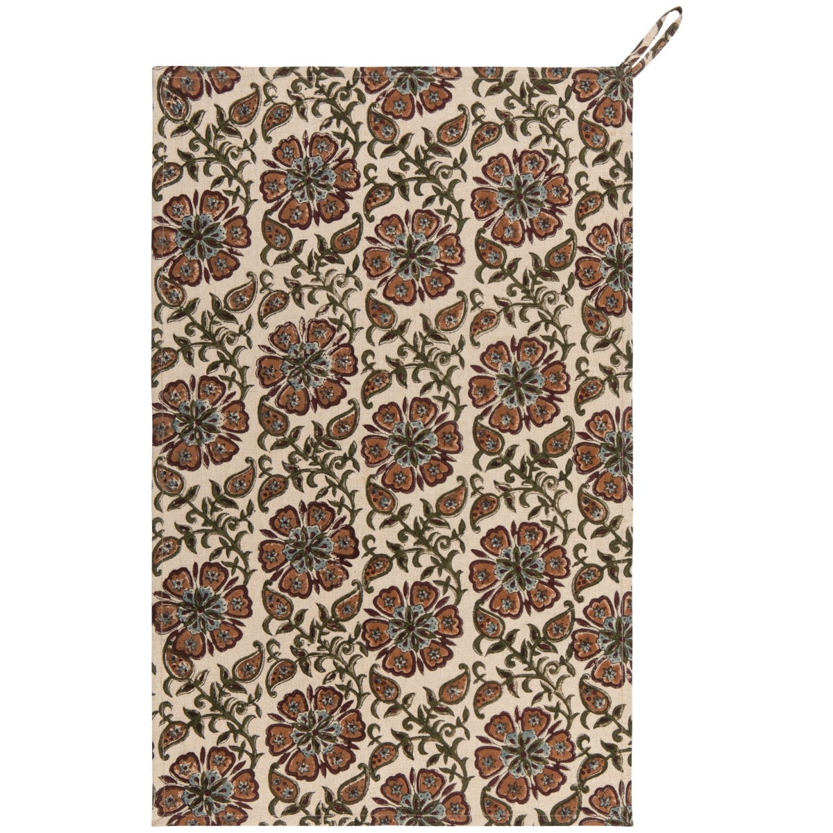 Picture of Danica Brands HKT4133D 18 x 28 in. Elysian Block Print Dishtowel
