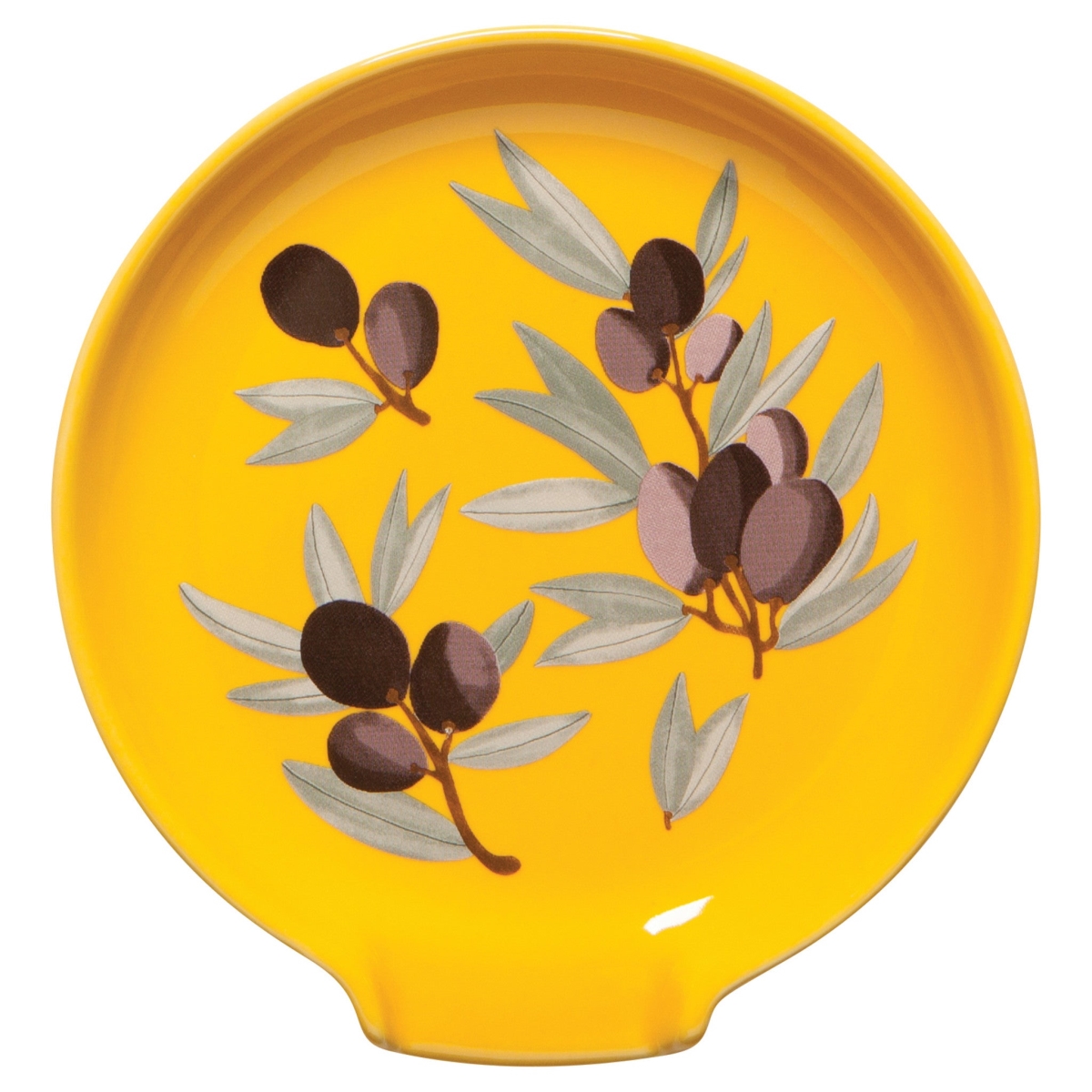 Picture of Danica Brands L109015 5.25 x 5.5 in. Olives Spoon Rest