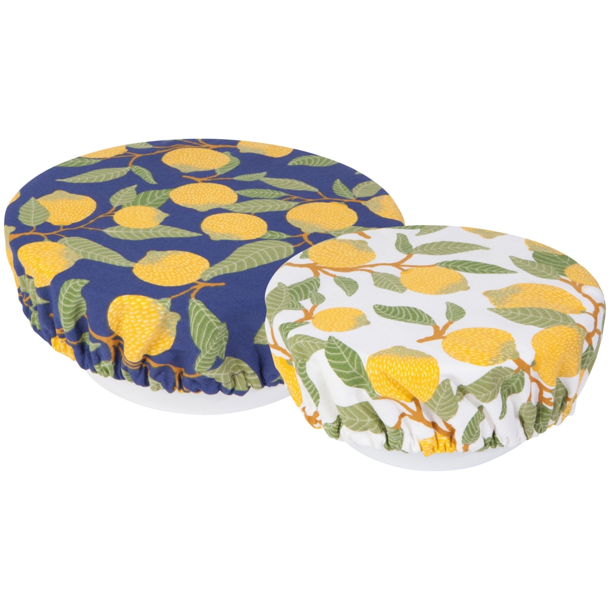 Picture of Danica Brands 2023041 Lemons Bowl Covers, Set of 2