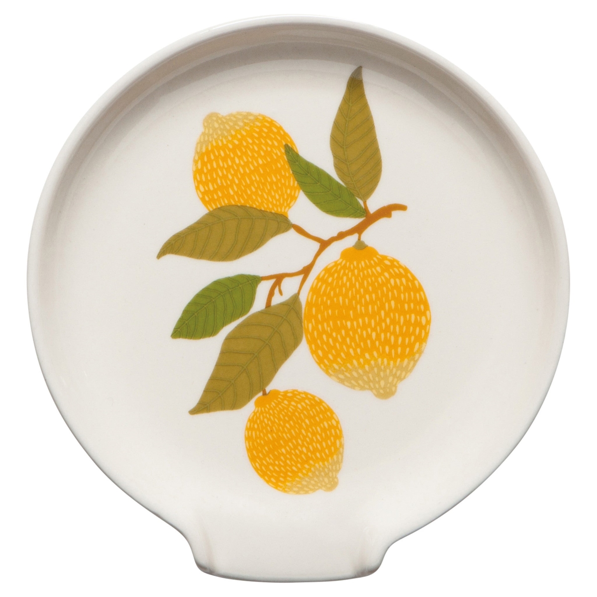 Picture of Danica Brands L109016 5.25 x 5.5 in. Lemons Spoon Rest
