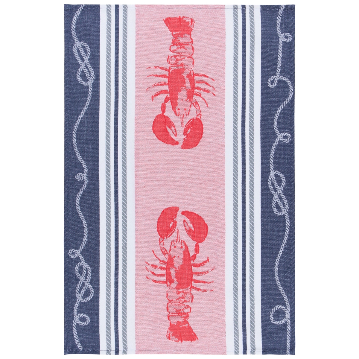 Picture of Danica Brands 2180083 18 x 28 in. Lobster Jacquard Dishtowel
