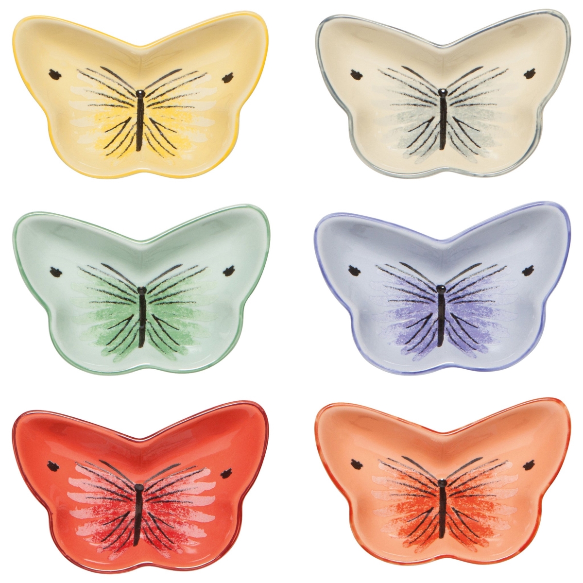 Picture of Danica Brands L140002 2 oz Morning Meadow Pinch Bowl, Set of 6