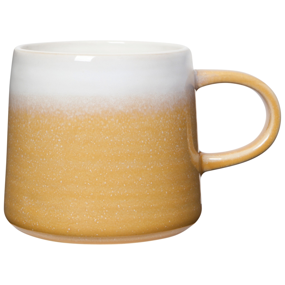 Picture of Danica Brands 5098030 14 oz Mineral Ochre Reactive Glaze Mug