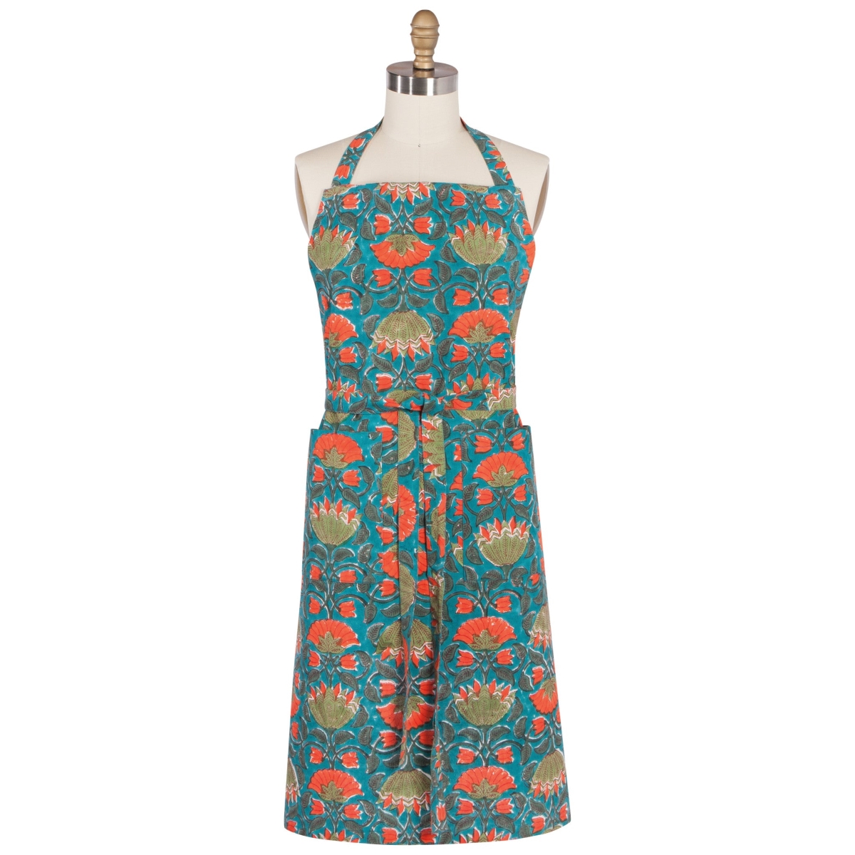 Picture of Danica Brands 5207006 31.5 x 36 in. Allure Block Print Apron
