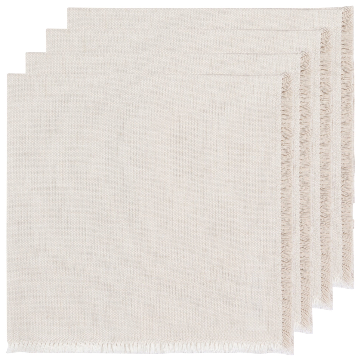 Picture of Danica Brands 1758621 Dove Gray Chambray Napkins, Set of 4
