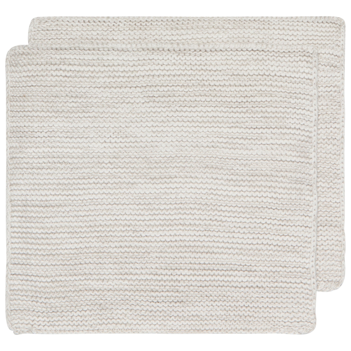 Picture of Danica Brands 2109621 Dove Gray Knit Dishcloths, Set of 2