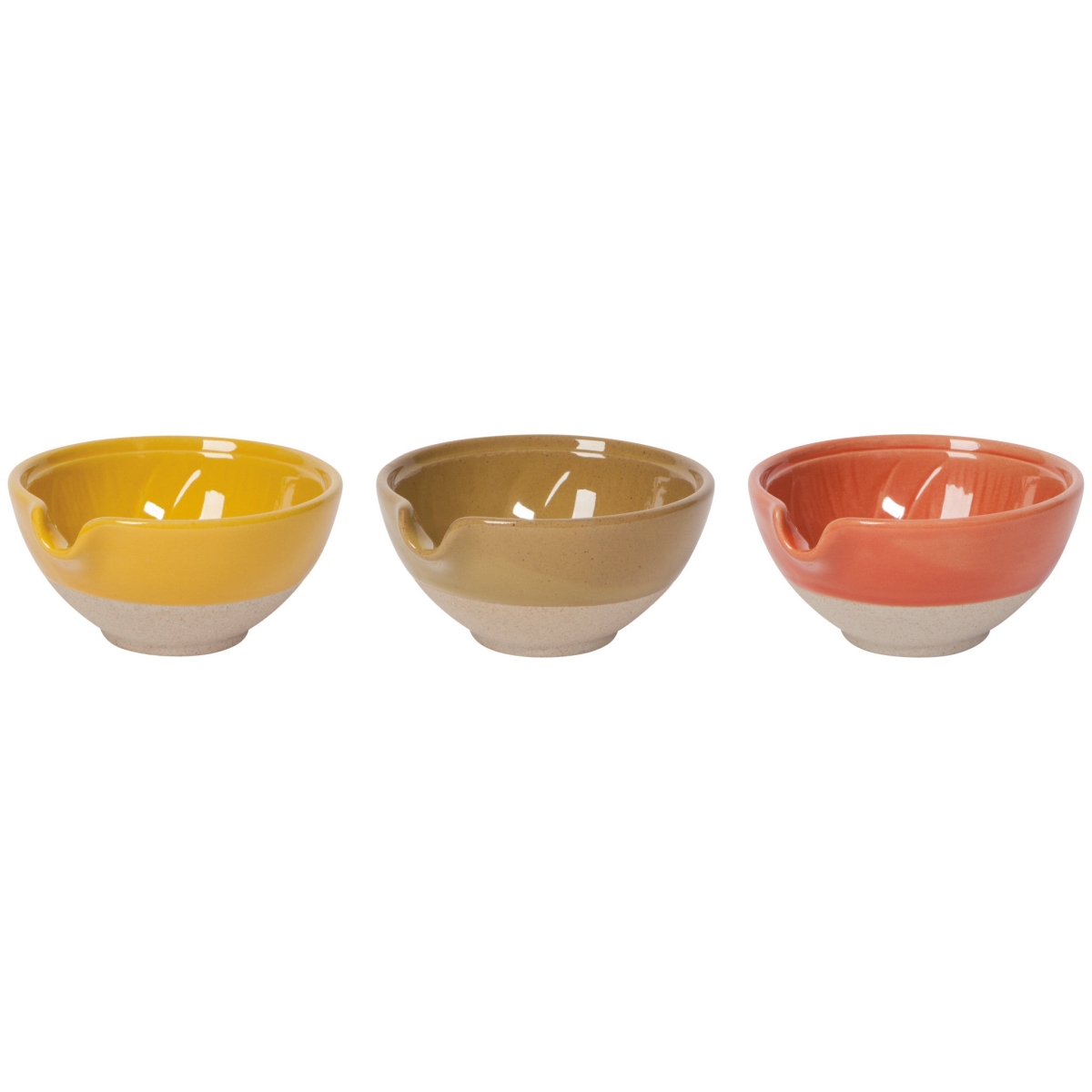 Picture of Danica Brands 5235001 3 oz Solar Mini Spout Bowl, Set of 3