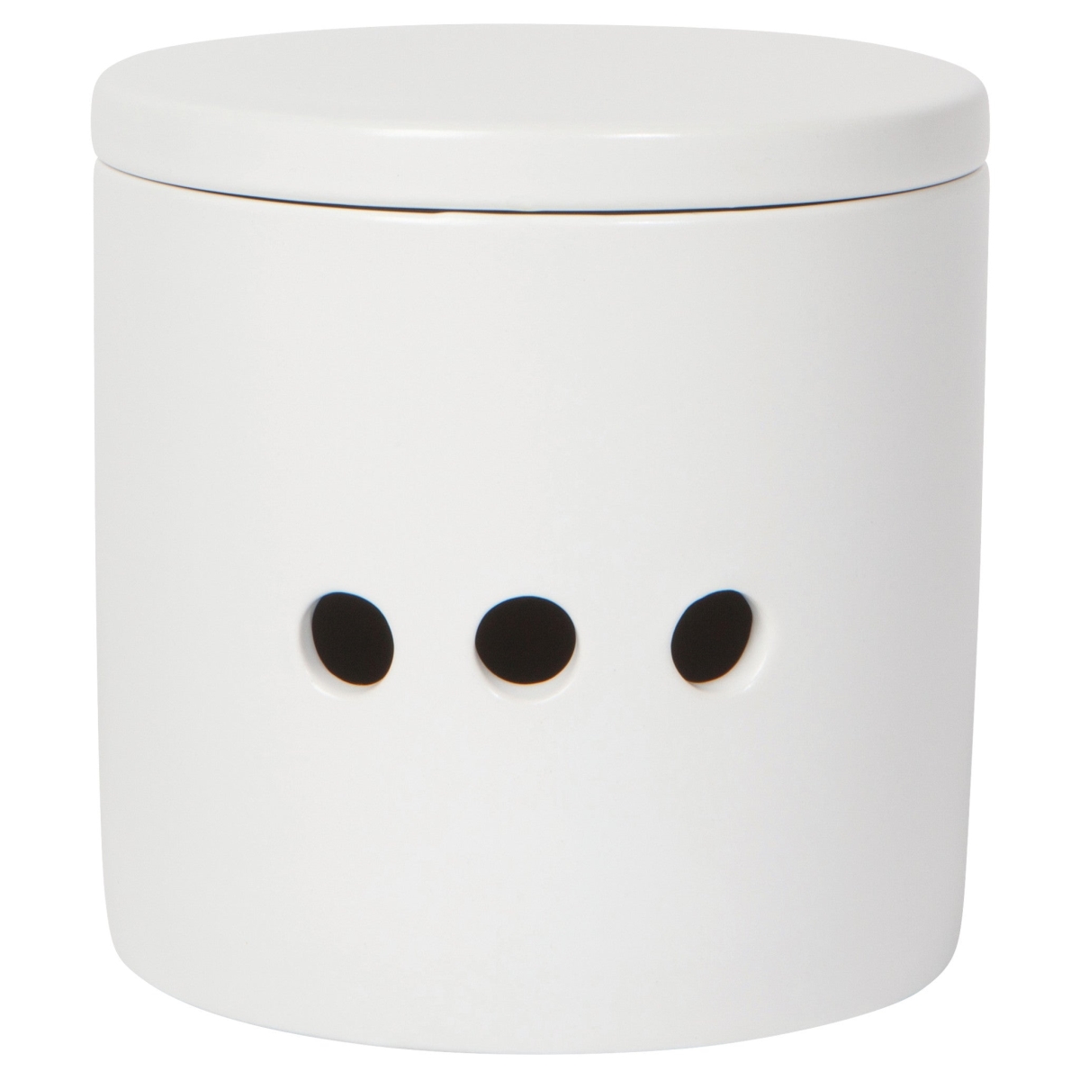 Picture of Danica Brands 5257001 4 x 4 in. Matte White Garlic Keeper