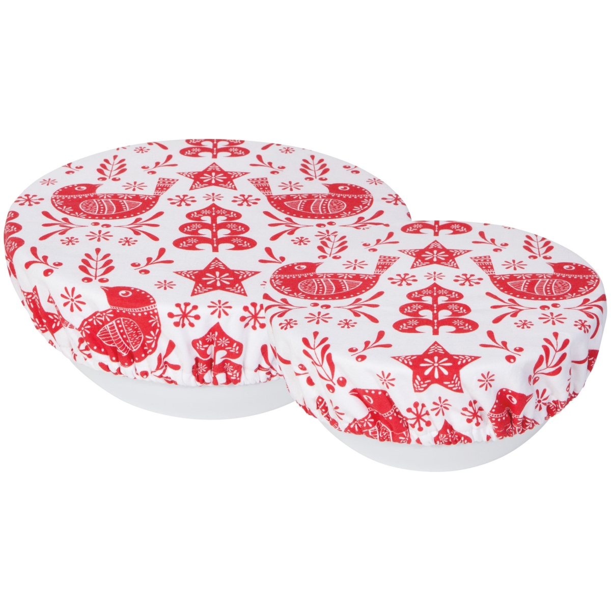Picture of Danica Brands 2023043 Snowbird Bowl Covers, Set of 2