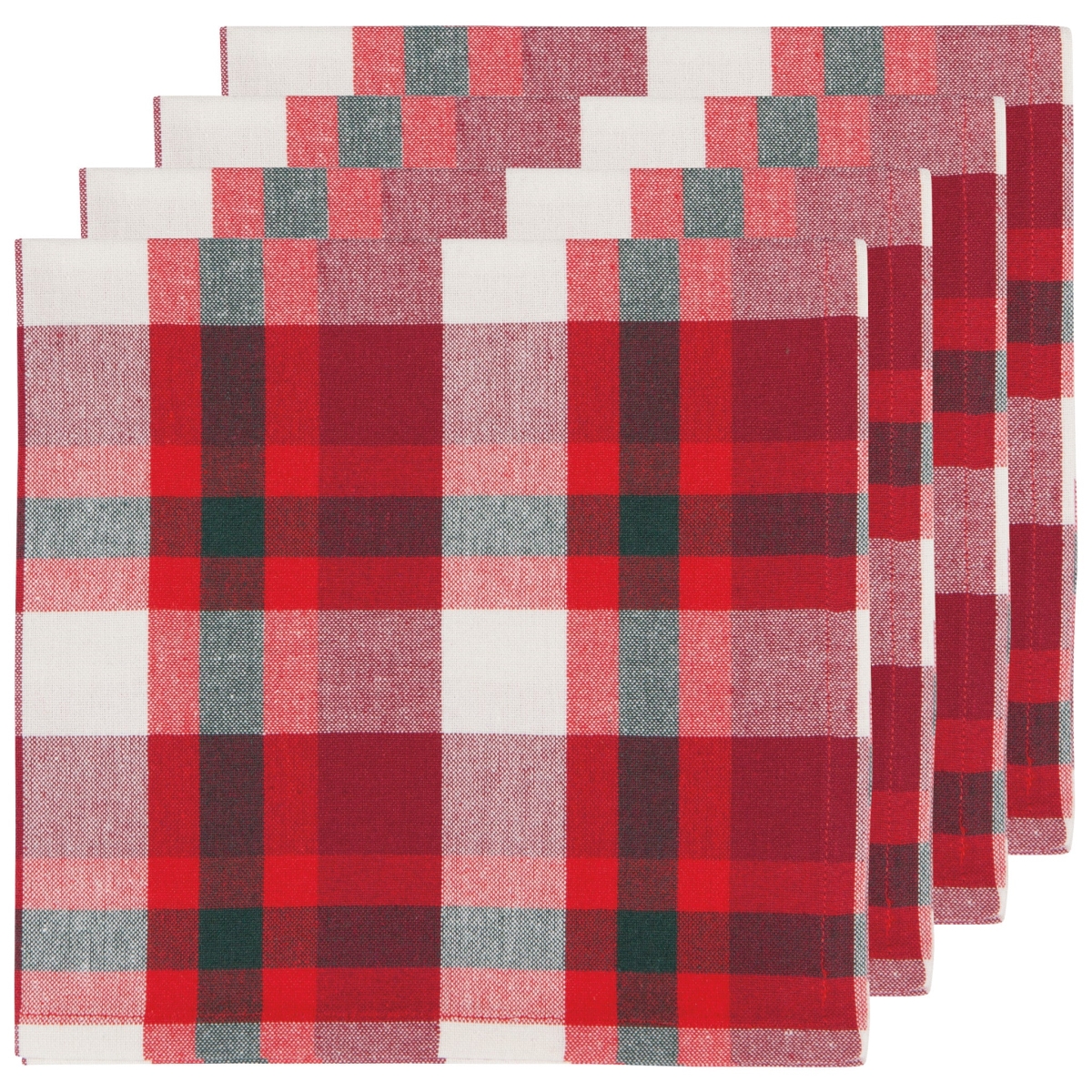 Picture of Danica Brands 1046023 Recycled Cotton Tannenbaum Christmas Napkins, Set of 4