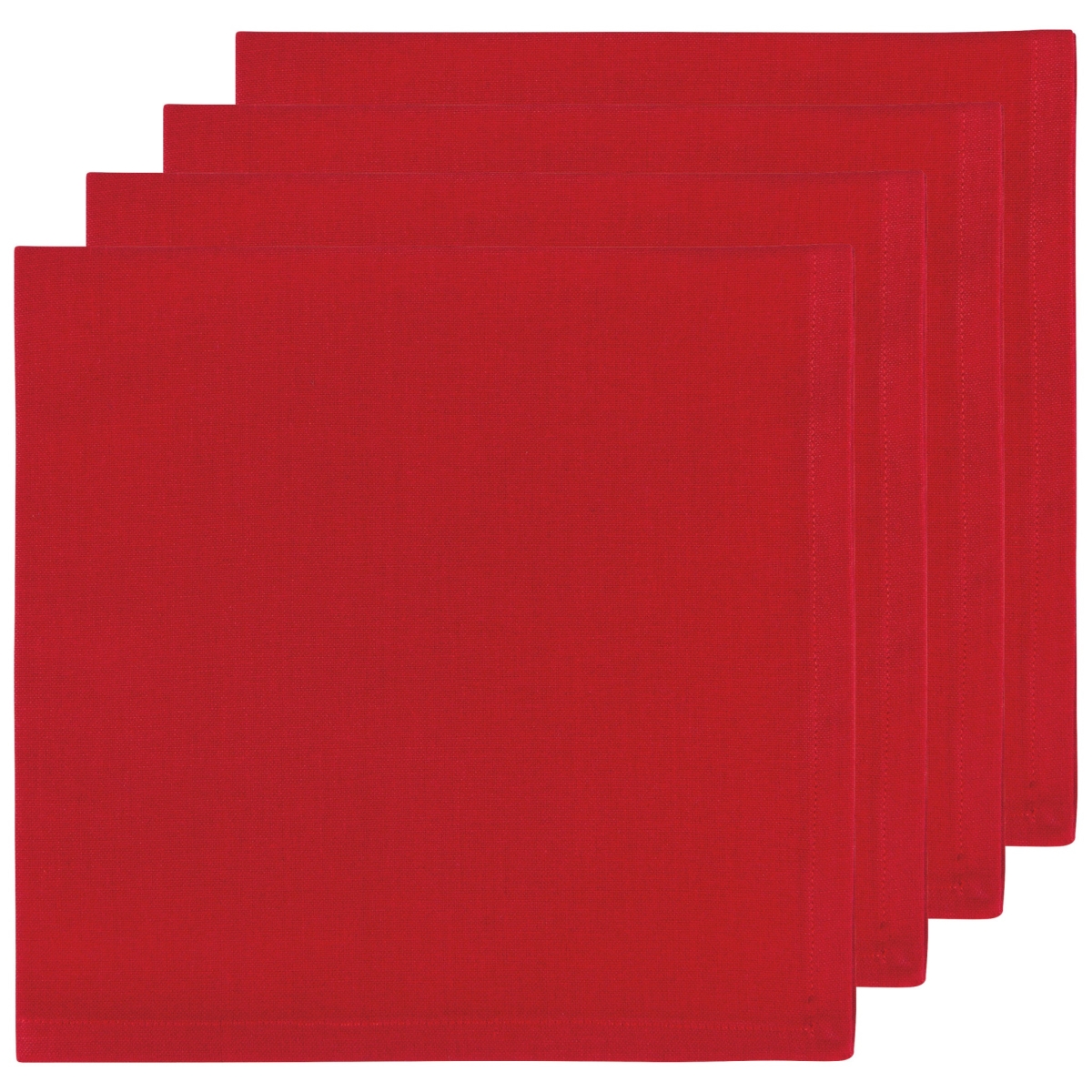 Picture of Danica Brands 1800495 Spectrum Napkins - Chili Red, Set of 4