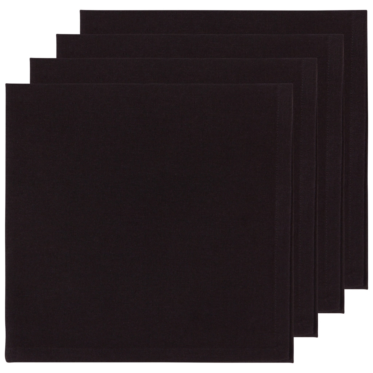 Picture of Danica Brands 1800500 Spectrum Napkins - Black, Set of 4