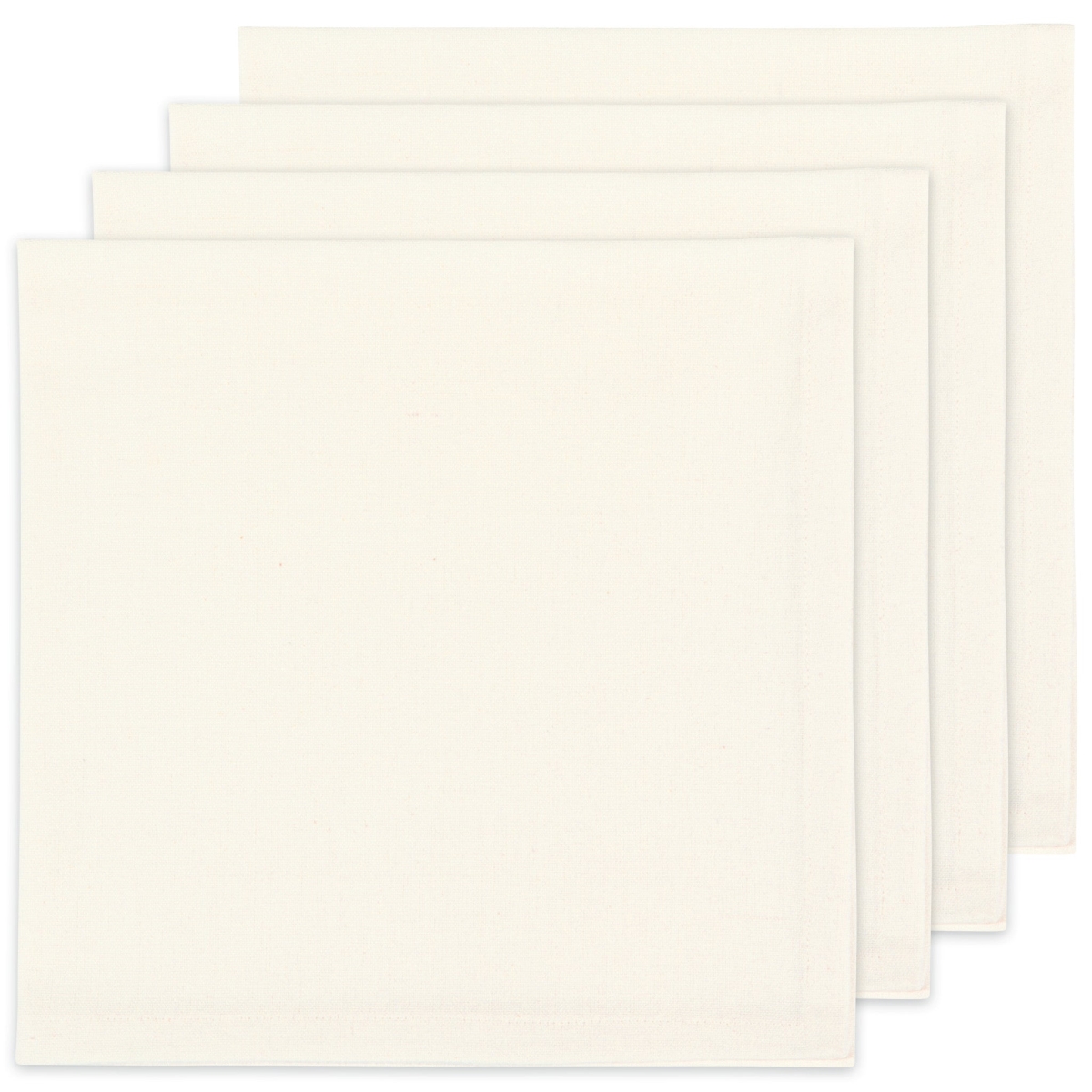 Picture of Danica Brands 1800555 Spectrum Napkins - Ivory, Set of 4
