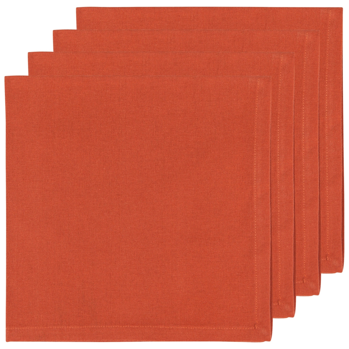Picture of Danica Brands 1800629 Spectrum Napkins - Rust, Set of 4