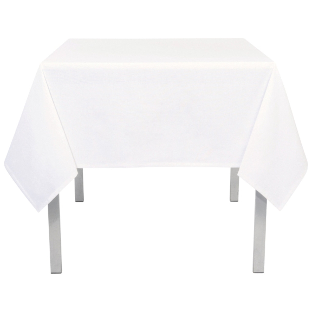 Picture of Danica Brands 1805545 60 x 120 in. Spectrum Tablecloth - White