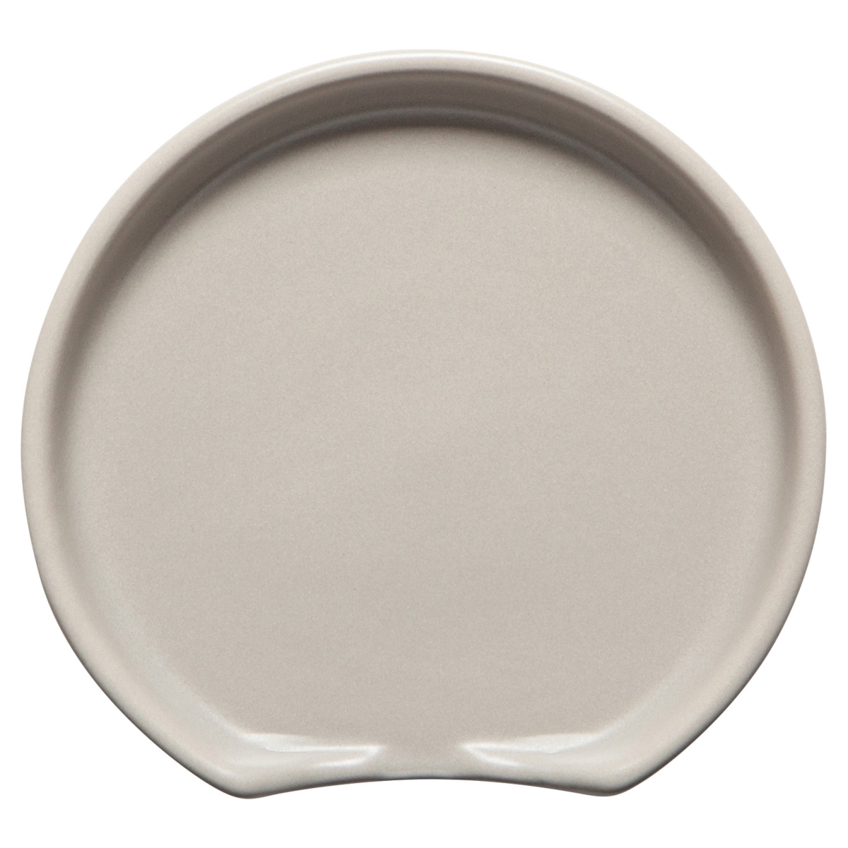 Picture of Danica Brands 5254003 4.5 x 5 x 1 in. Matte Fog Gray Sto are Spoon Rest