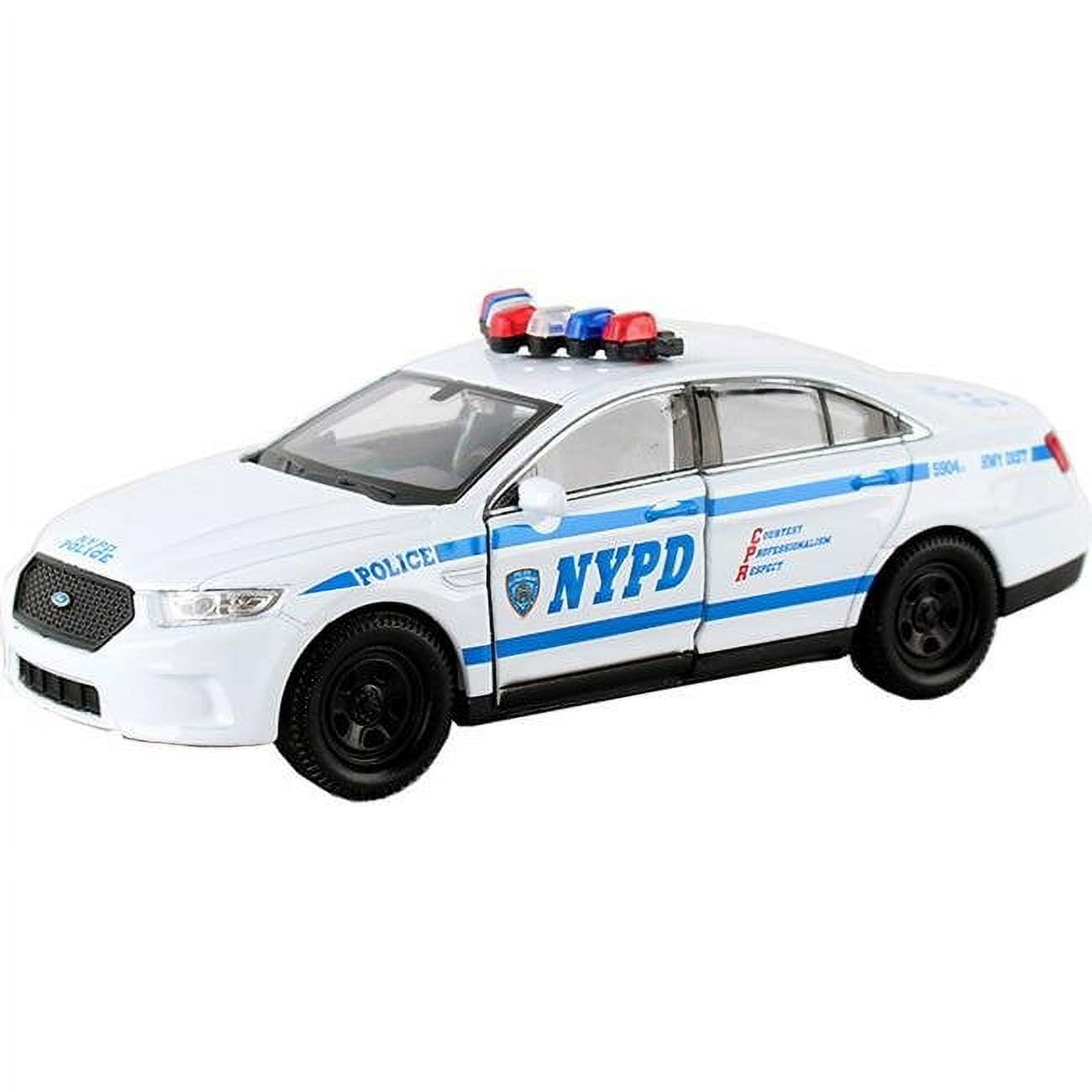 Picture of New York City Die-Cast NY43671 Pullback Ford Interceptor Counter Display - 12 Piece