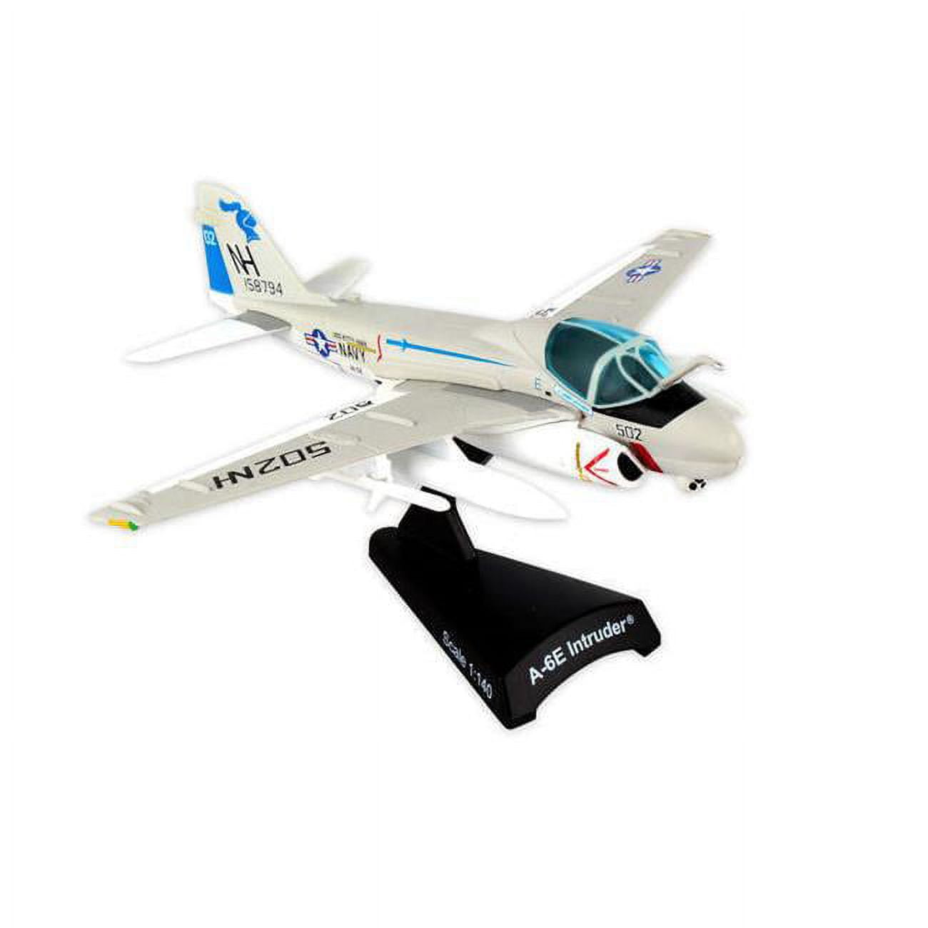 Picture of Postage Stamp Planes PS5381-2 Grumman A-6E Intruder VA-52 Knight Riders 1-140 Model Airplane
