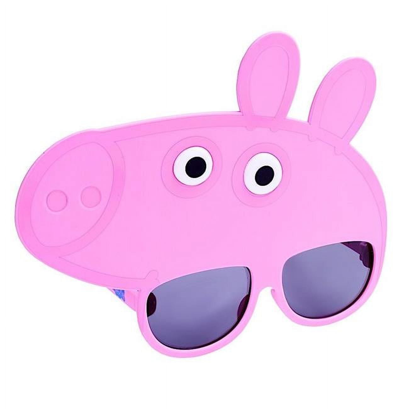Picture of Sunstaches SG2663 Peppa Pig Costume Sunglasses
