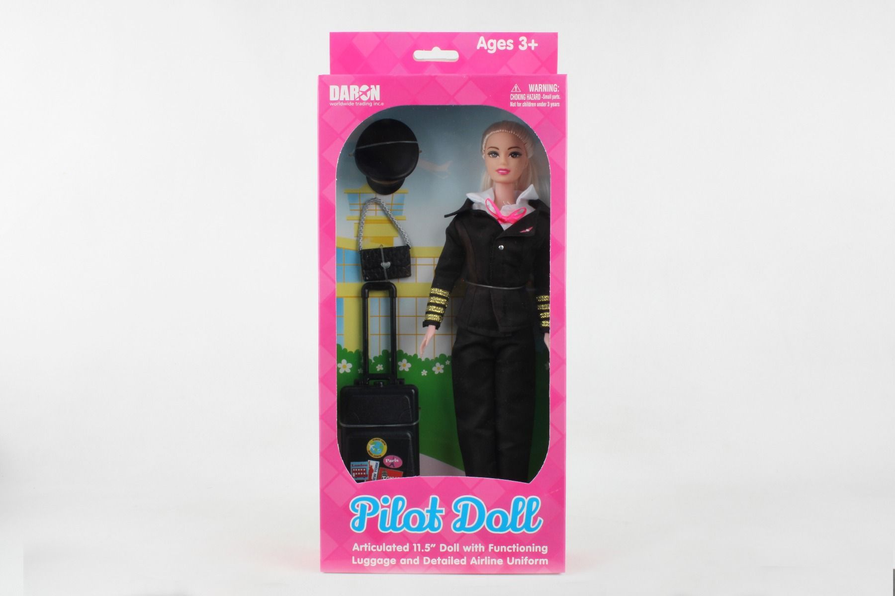 Picture of Flight Attendant Dolls DA330 Female Pilot Doll