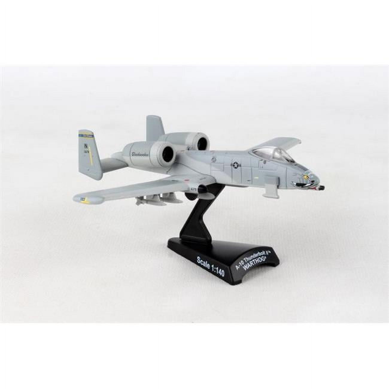 Picture of Postage Stamp Planes PS5375-3 A-10 1-140 Blacksnakes 163 FS Indiana ANG Diecast Airplane Model